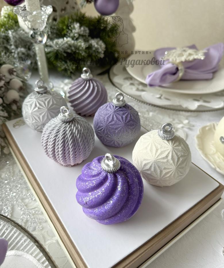 Пирожные «Ёлочные игрушки» — Пьянящие грани вкуса